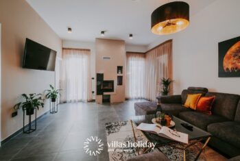 The living room of Villa Salvela