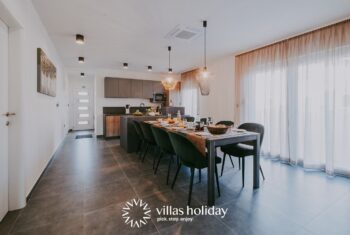 The dining area of Villa Salvela