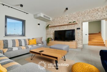 Living room of Villa Brzac