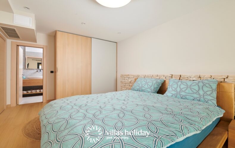 Bedroom of Villa Brzac