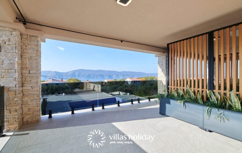 Bedroom terrace of Villa Brzac