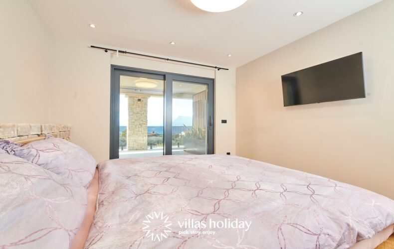 Bedroom of Villa Brzac