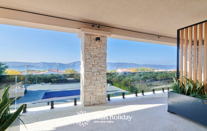 Bedroom terrace of Villa Brzac