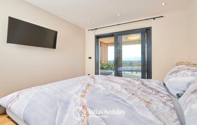 Bedroom of Villa Brzac