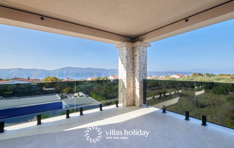 Bedroom terrace of Villa Brzac