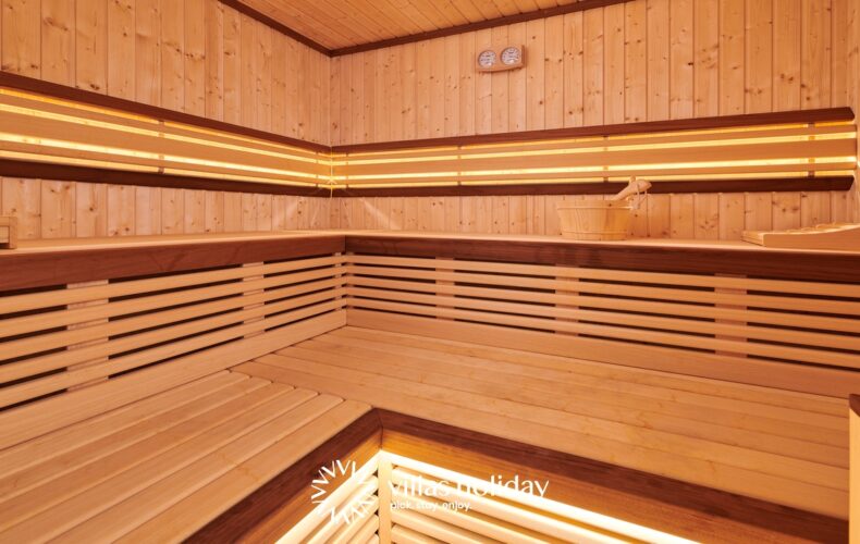 Spa area of Villa Brzac