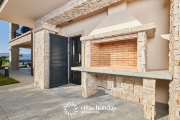 Bbq area of Villa Brzac