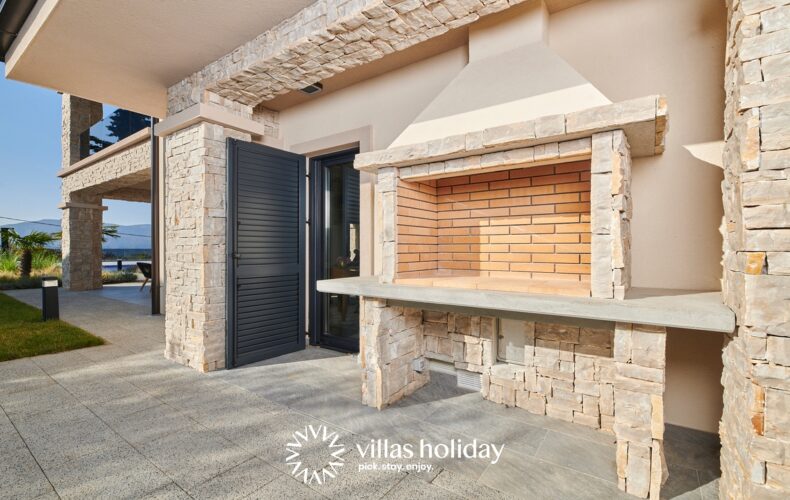 Bbq area of Villa Brzac