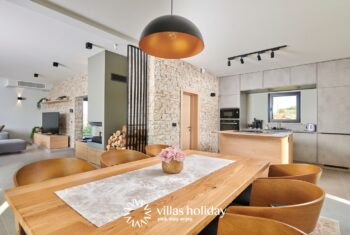 Dining area of Villa Brzac