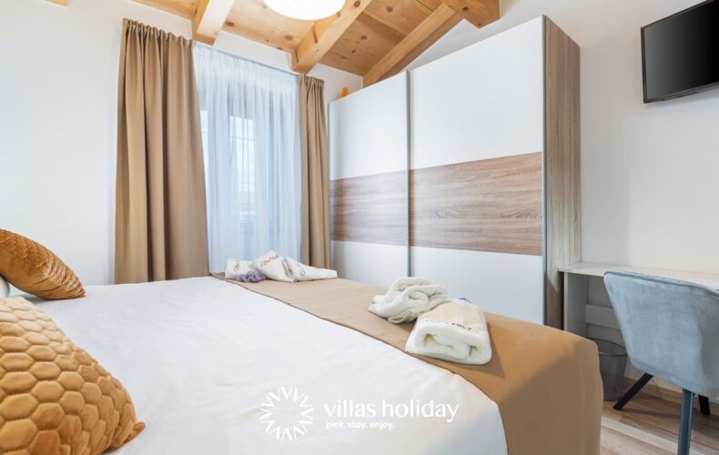 Bedroom of Villa Vias Oliveti