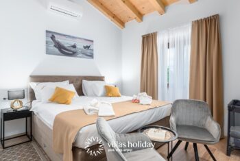 Bedroom of Villa Vias Oliveti