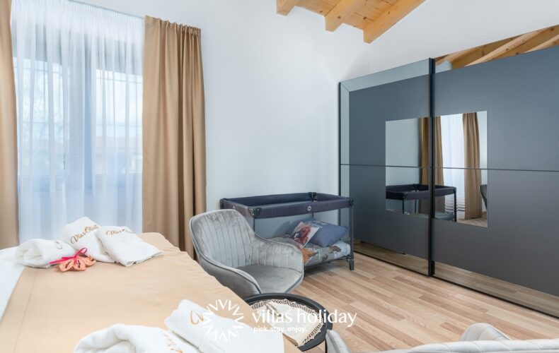 Bedroom of Villa Vias Oliveti
