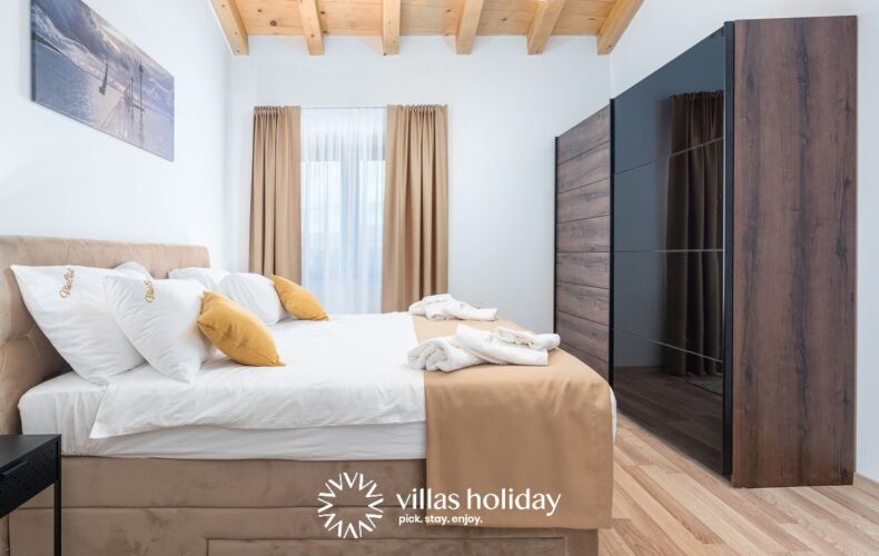 Bedroom of Villa Vias Oliveti