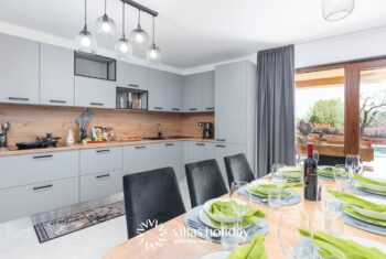 Kitchen of Villa Vias Oliveti