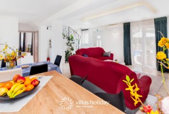 Living room of Villa Nina