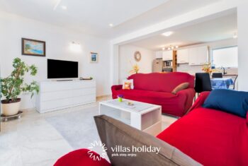 Living room of Villa Nina