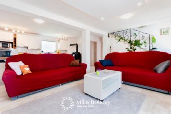 Living room of Villa Nina