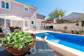 Swimming pool area of Villa Nina