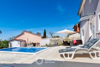 Swimming pool area of Villa Nina