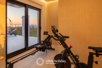 Fitness area of Villa Gaia