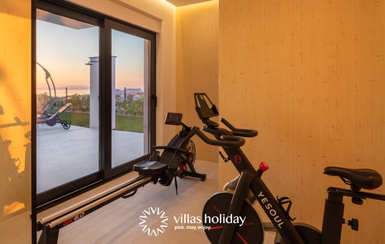 Fitness area of Villa Gaia
