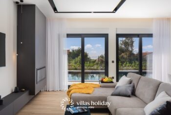 Living room of Villa Gaia