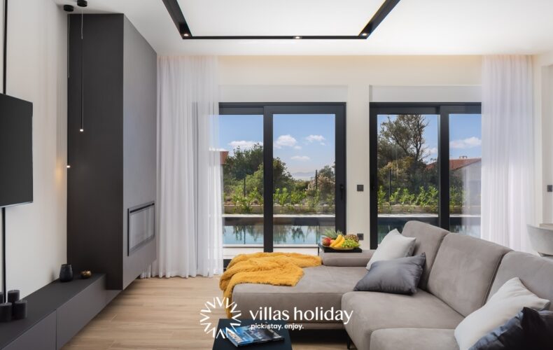 Living room of Villa Gaia