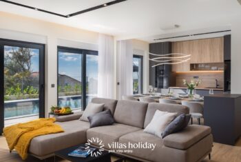 Main floor of Villa Gaia