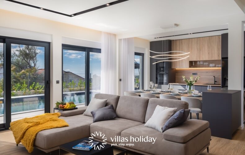 Main floor of Villa Gaia