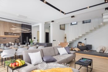 Main floor of Villa Gaia