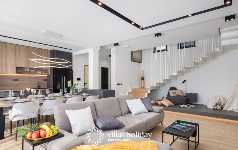 Main floor of Villa Gaia