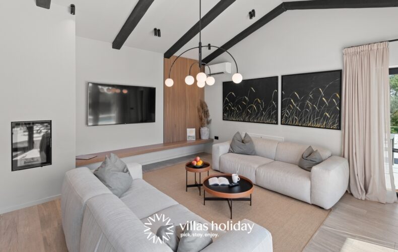 Living room of Villa Pedena